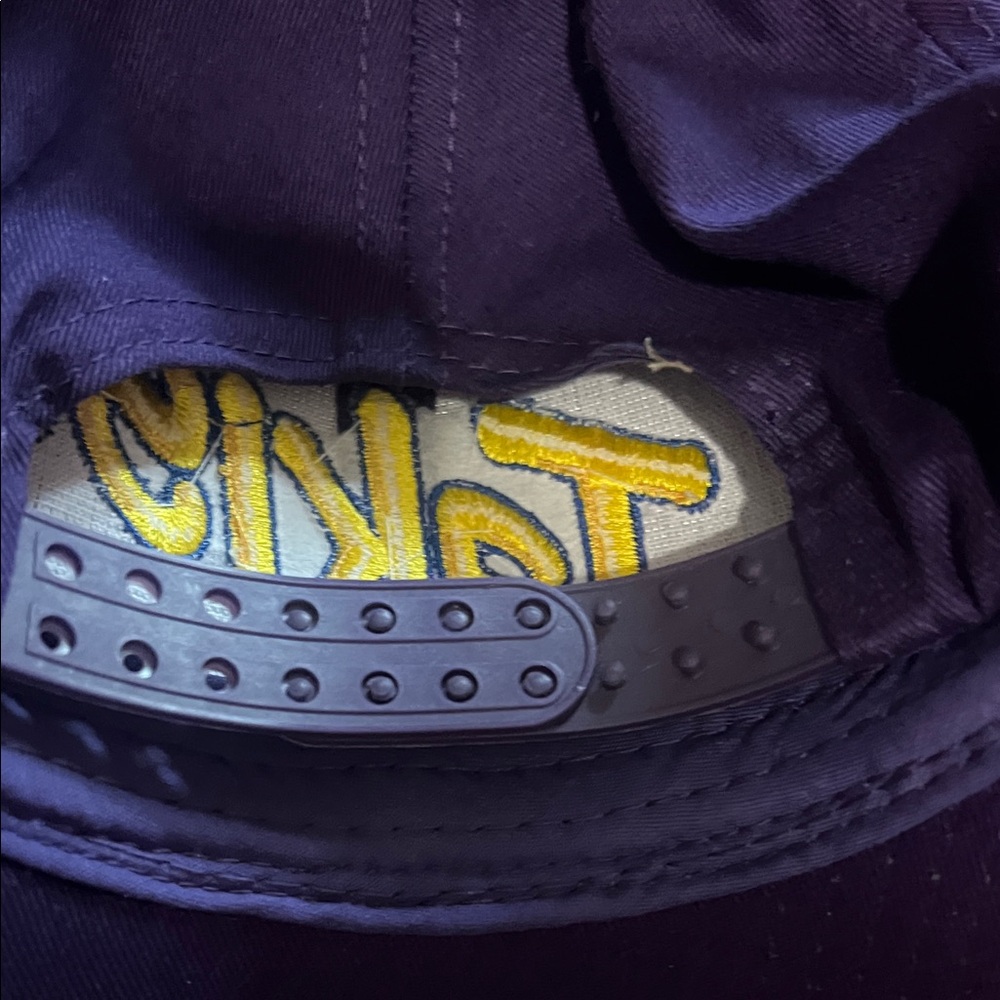 Purple and Yellow Cap - Picture 4 of 7